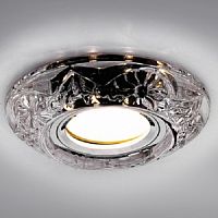 Светильник встраиваемый Италмак Bohemia LED 51 3 70 огран. стекло, подсветка MR16  картинка 
